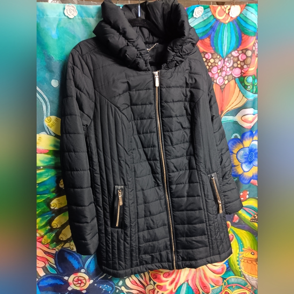 David Basso Jacket Black Size XL qvc